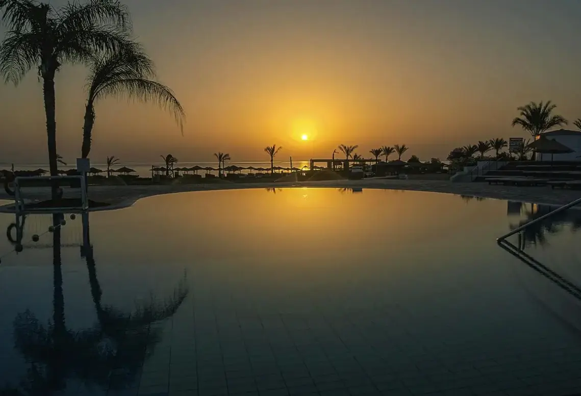 Basen w hotelu Mercure Hurghada
