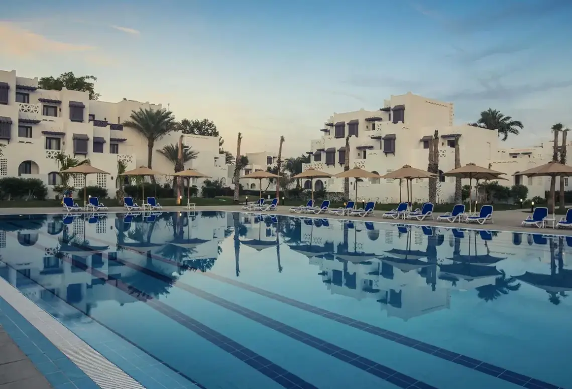 Basen w hotelu Mercure Hurghada