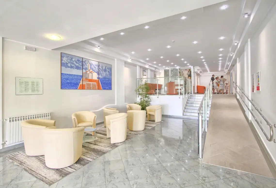 Lobby hotelu Mimosa - Lido Palace (Rabac)