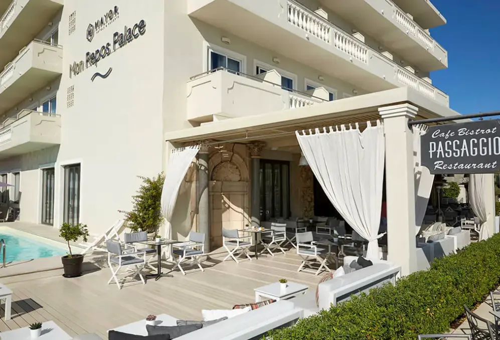 Obiekt hotelu Mon Repos Palace (Corfu)