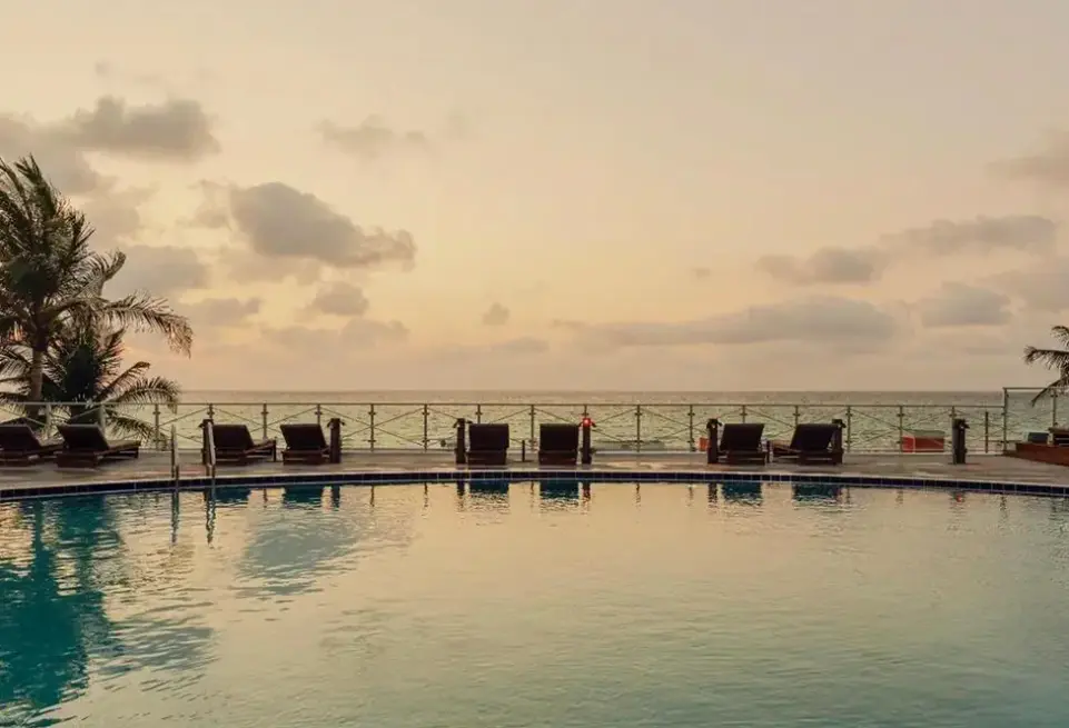 Basen w hotelu Nobu Miami Beach