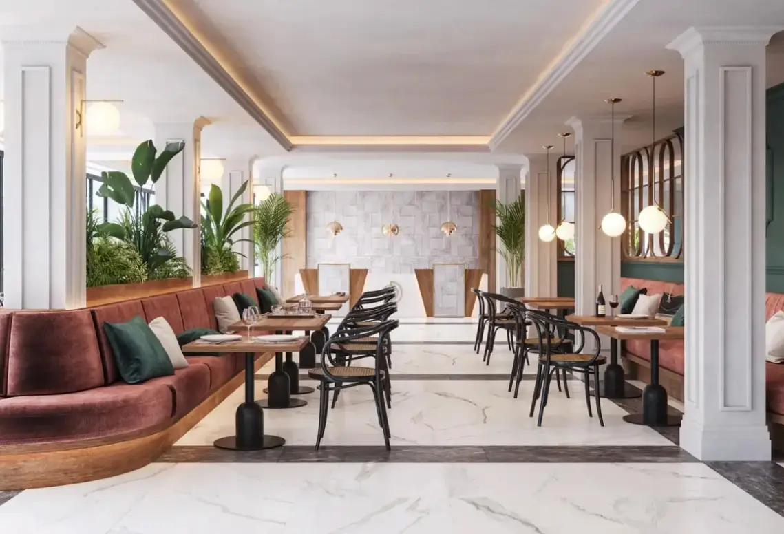 Lobby hotelu Ocean Drive Ibiza (ex. OD Ocean Drive)