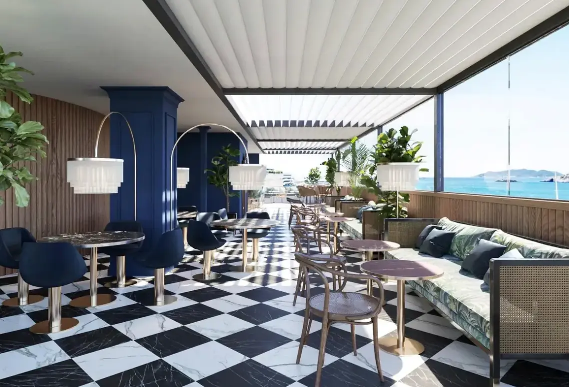 Restauracja i jedzenie w hotelu Ocean Drive Ibiza (ex. OD Ocean Drive)