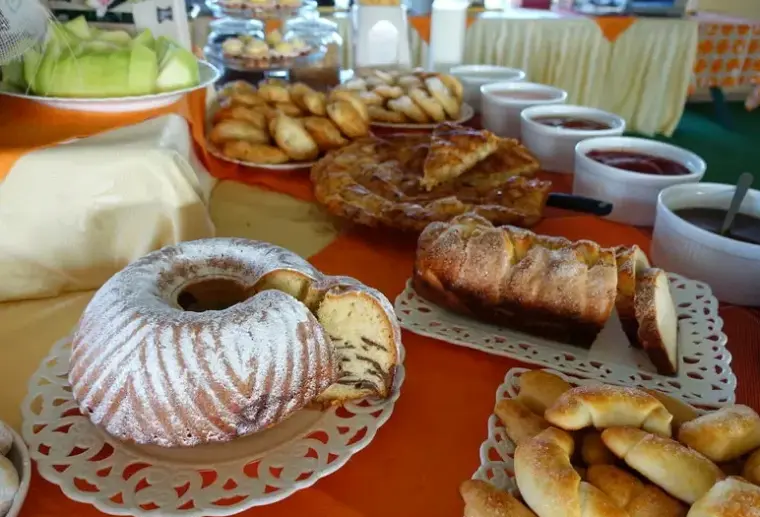 Restauracja i jedzenie w hotelu Olymp (Sunny Beach)