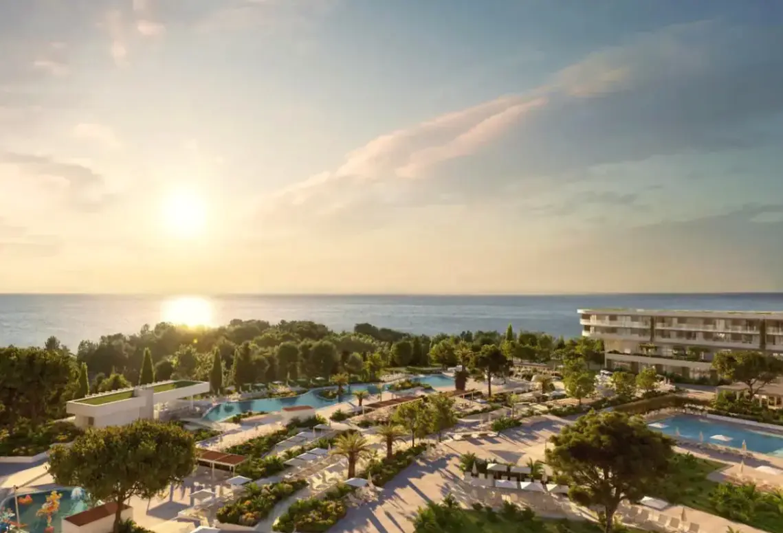 Basen w hotelu Pical Valamar Sunny