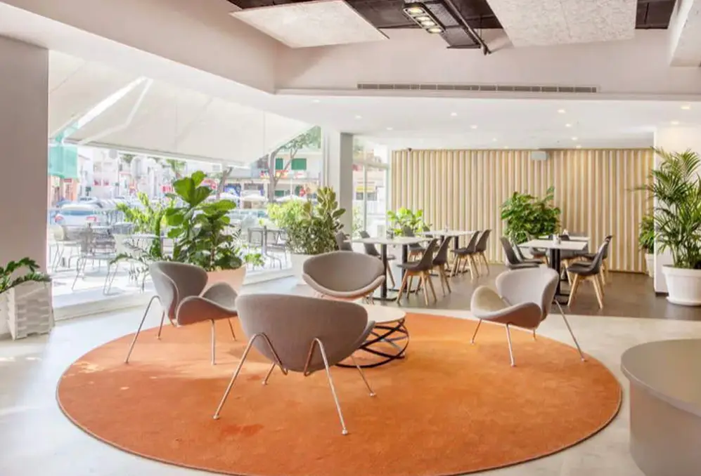 Lobby hotelu Planet One