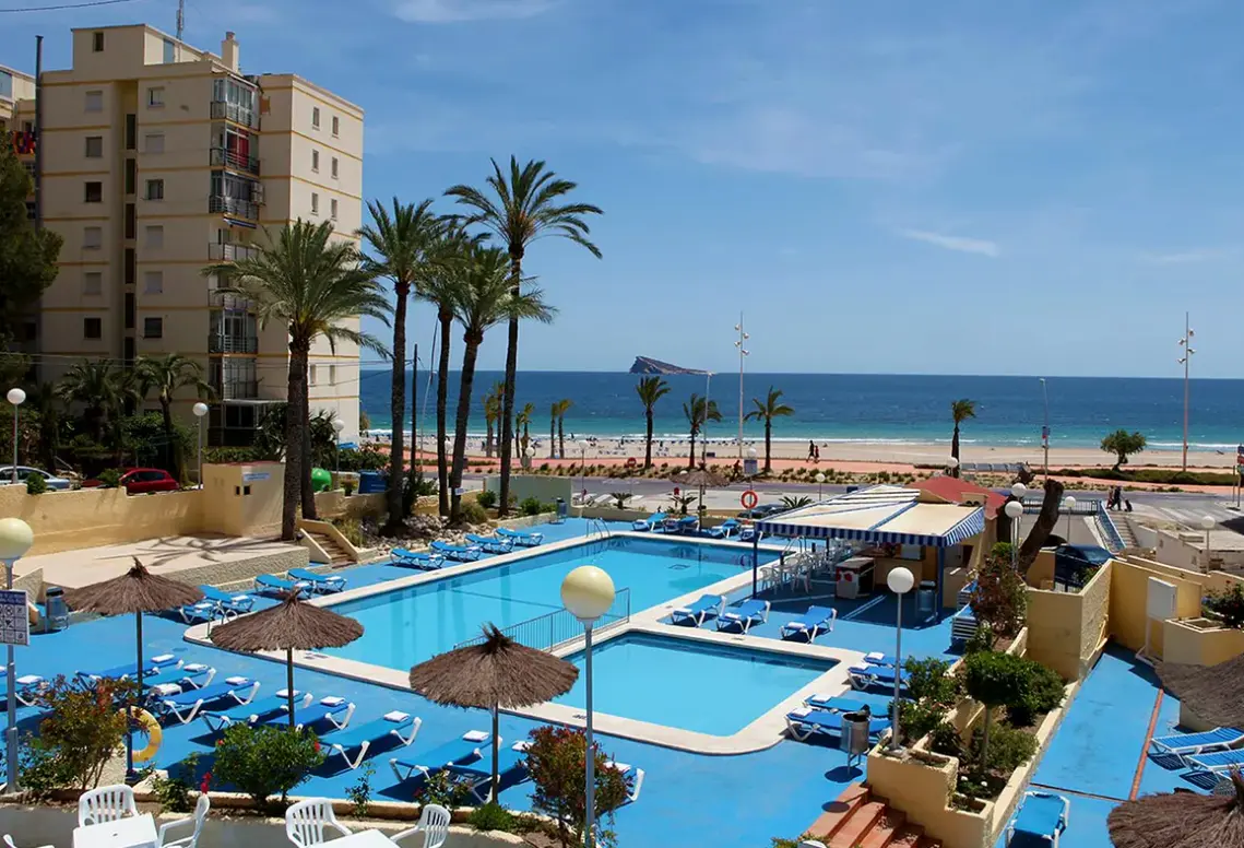 Basen w hotelu Poseidon Playa