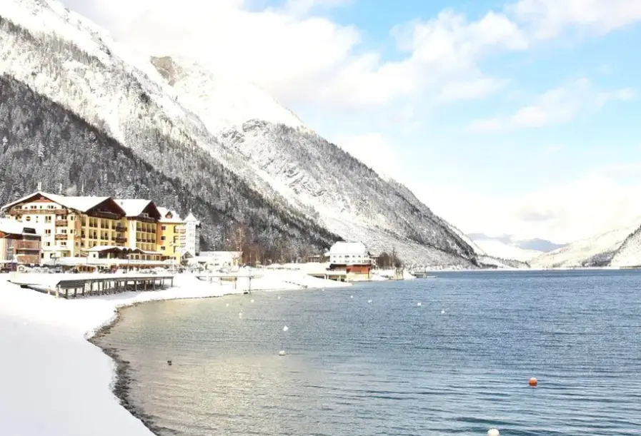 Plaża przy hotelu Post am See