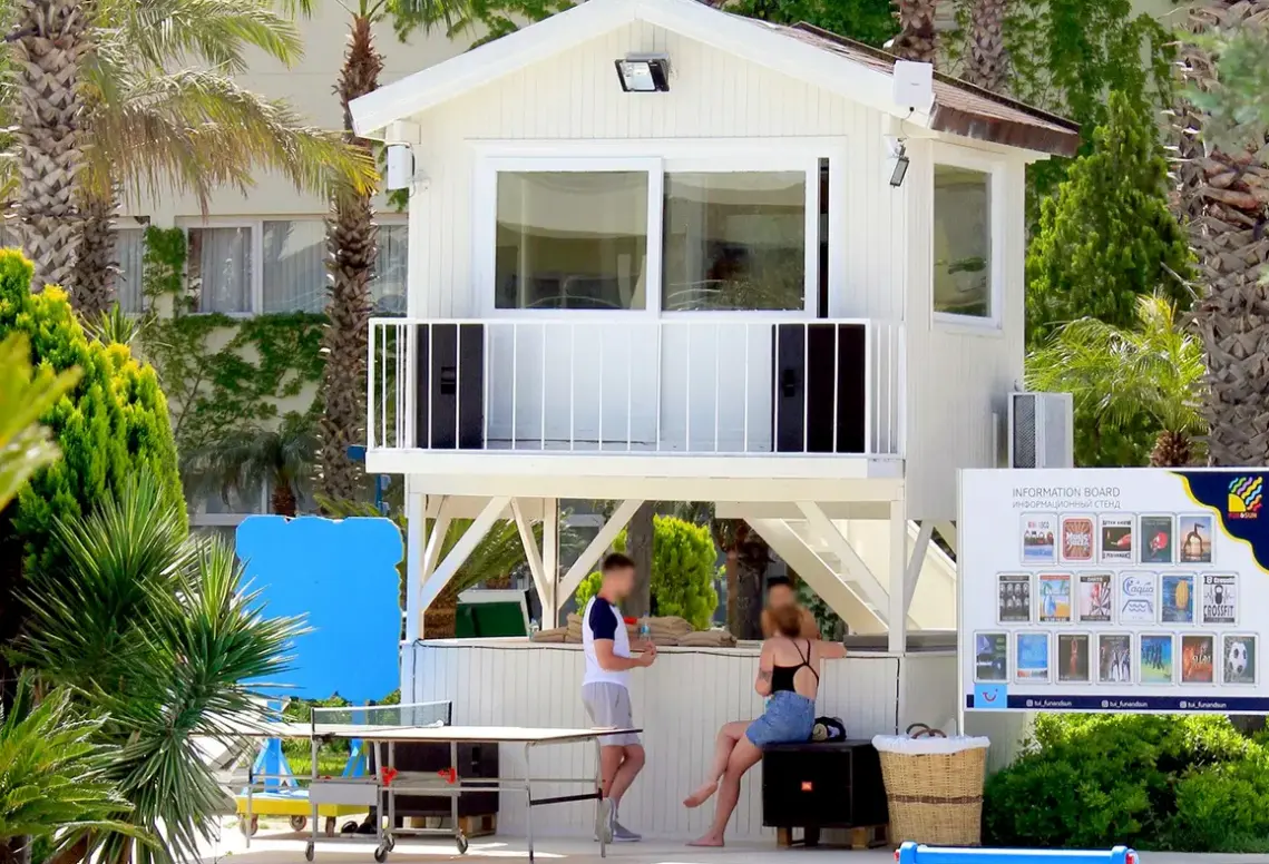 Plaża przy hotelu Presa Di Finica (Finike)