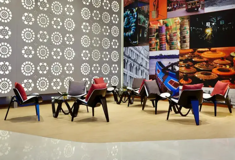 Lobby hotelu Radisson Colombo