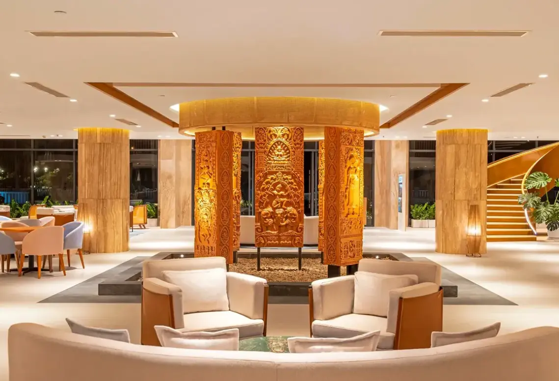 Lobby hotelu Radisson Resort Mui Ne