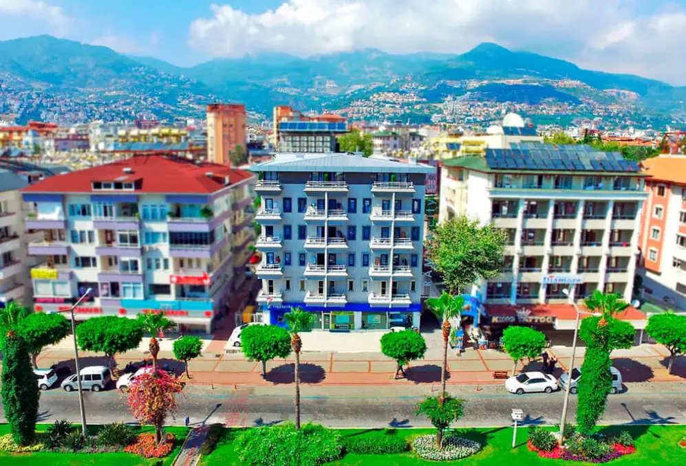 Widok z hotelu Ramira City (ex Karat)