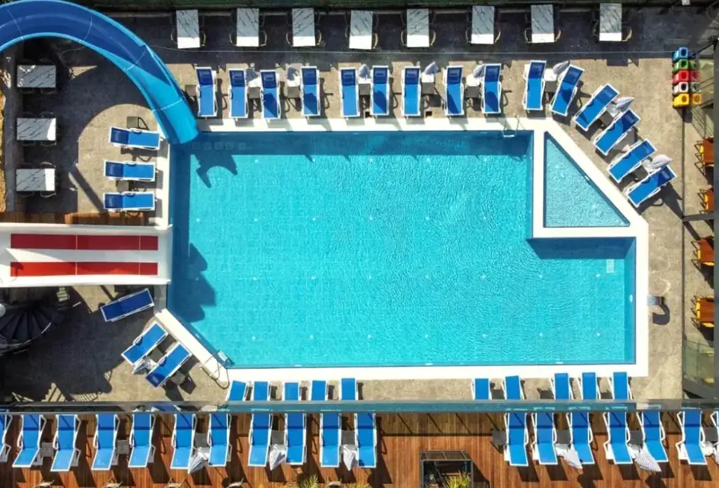 Basen w hotelu Relax Beach (Alanya)