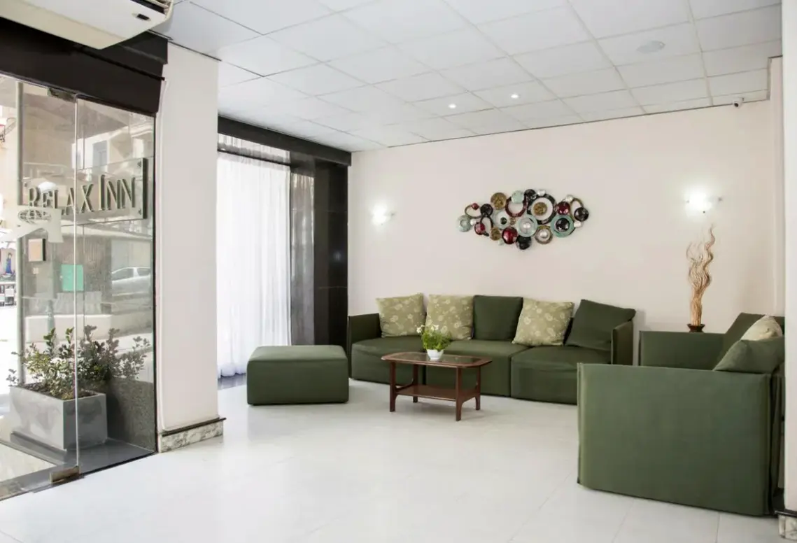 Lobby hotelu Relax Inn