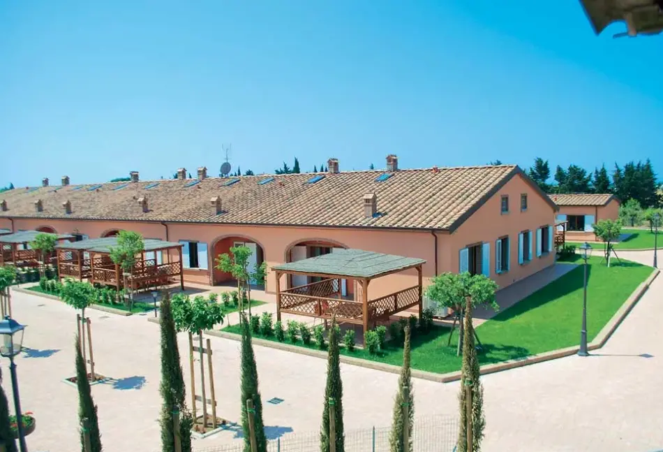 Widok z hotelu Residence Borgo Verde