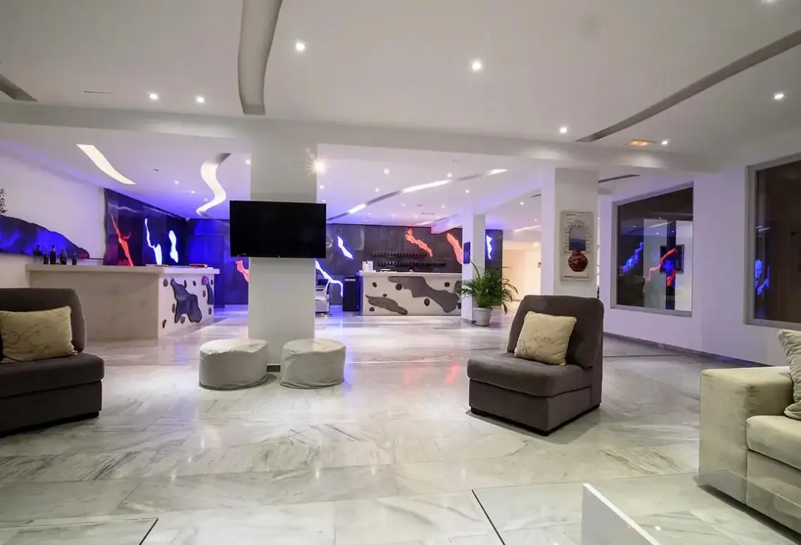 Lobby hotelu RK Beach