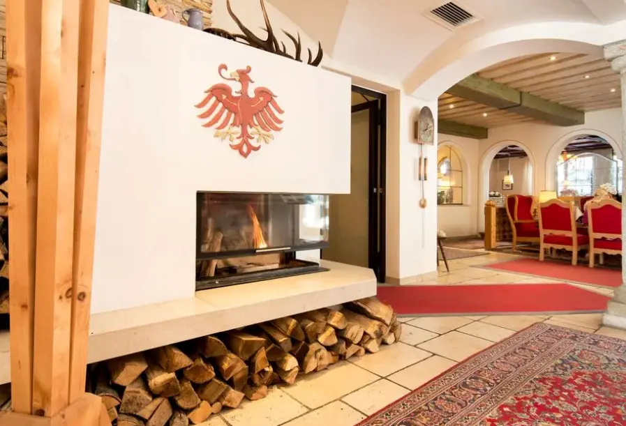 Lobby hotelu Romerhof (Dorfgastein)