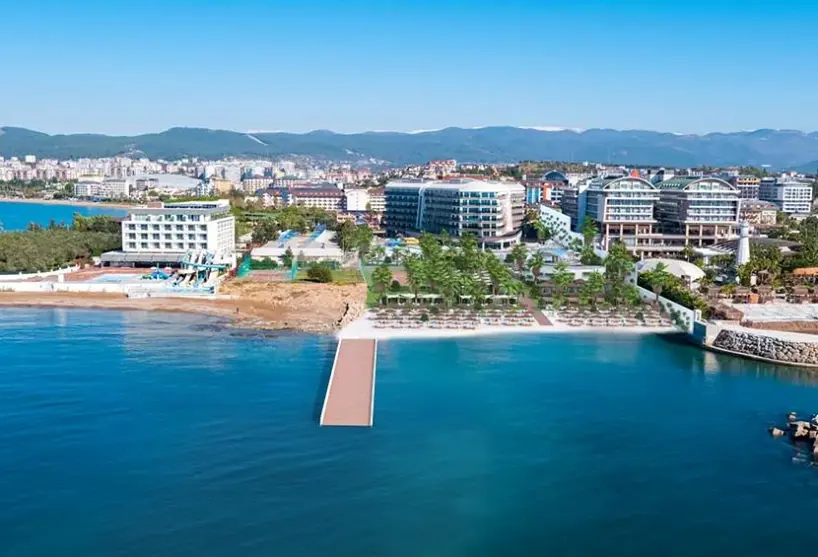 Plaża przy hotelu Rubi Platinum Sign