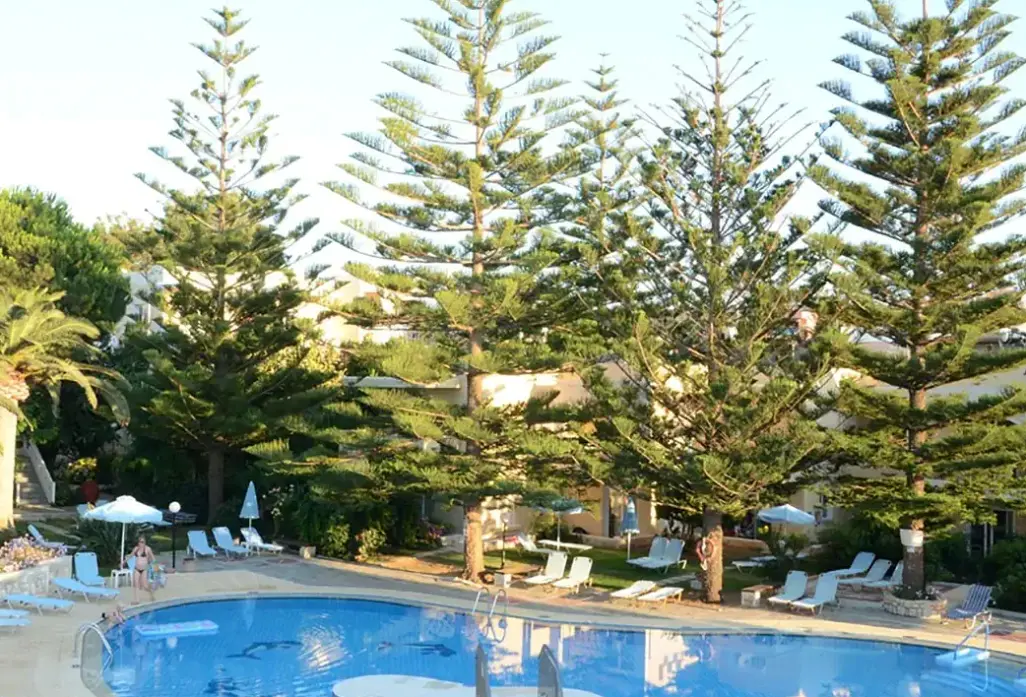 Basen w hotelu Saint Nikolas Kastalia Village
