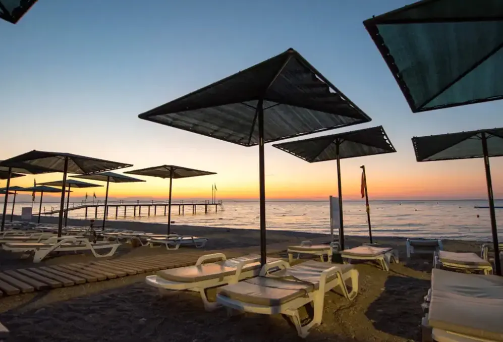 Plaża przy hotelu Selcukhan (Kemer)