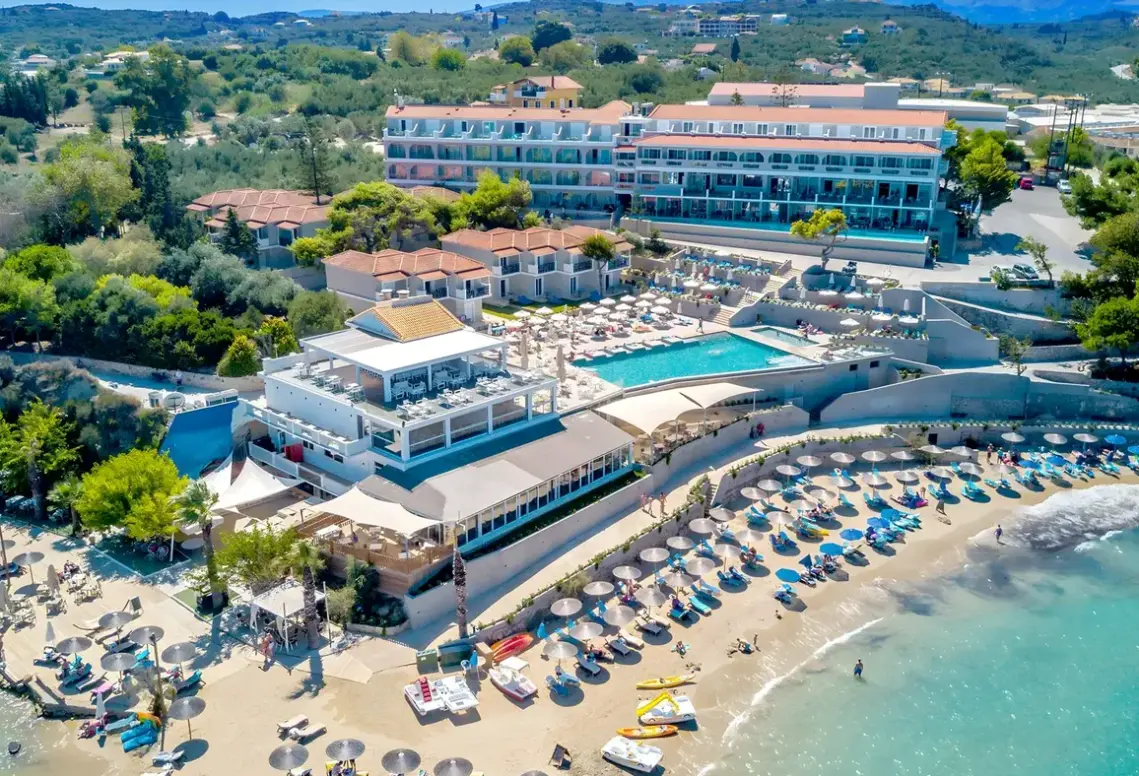 Plaża przy hotelu Sentido Alexandra Beach Resort