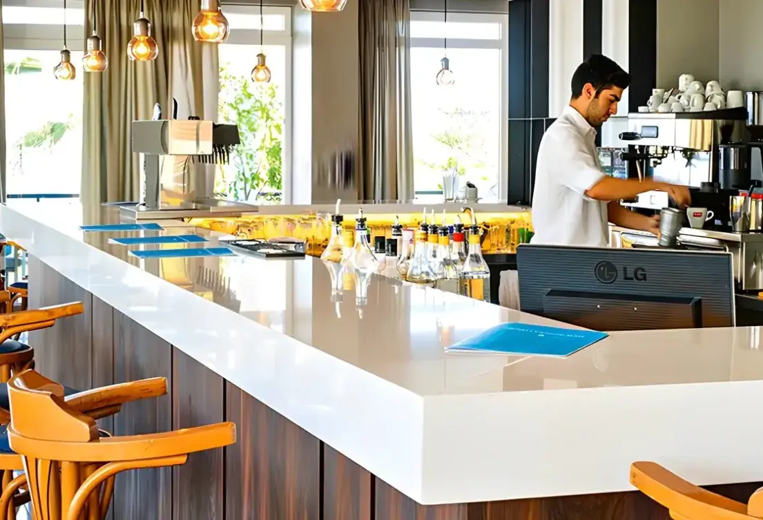 Restauracja i jedzenie w hotelu Sentido Alexandra Beach Resort
