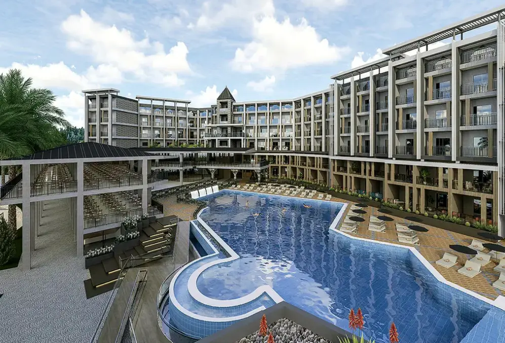 Basen w hotelu Seven Seas Palmeras Bay