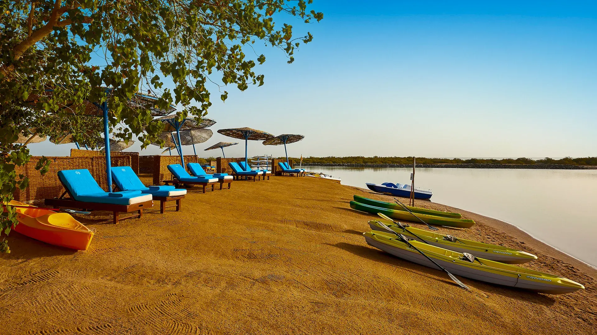 Plaża przy hotelu Sheraton Miramar Resort (El Gouna)