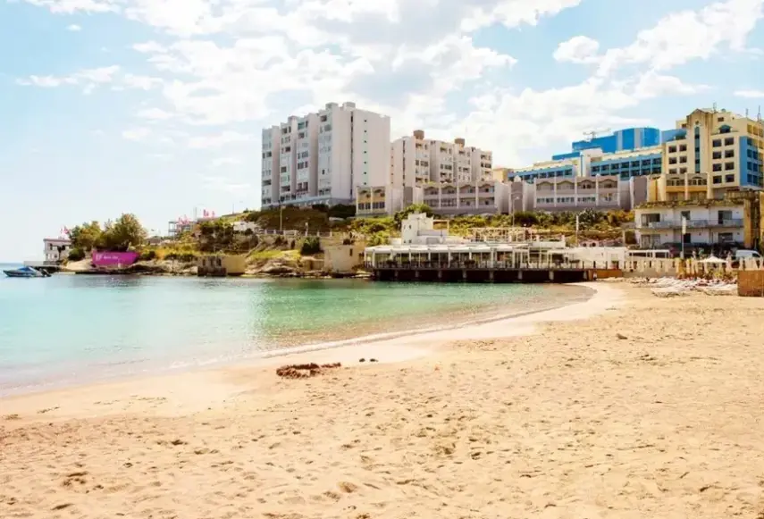 Plaża przy hotelu St. Georges Park (Ex. Blue Sea)