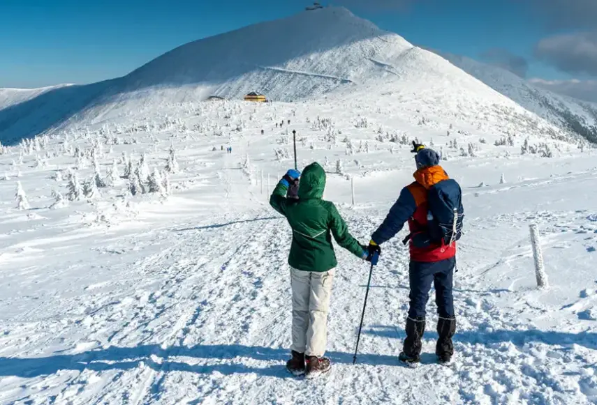 Widok z hotelu Sun & Snow Domki Sarnia Karpacz