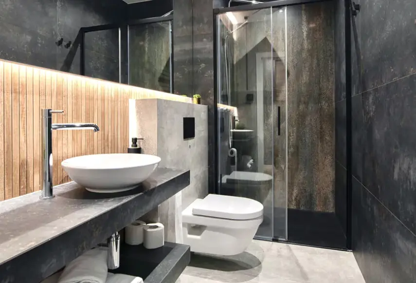 Łazienka w pokoju hotelu Sun & Snow Kalinowa