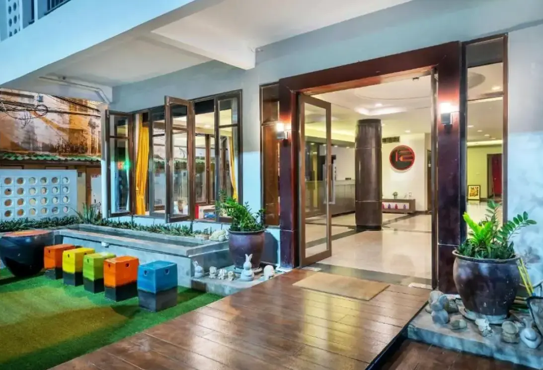 Obiekt hotelu The Jomtien Twelve
