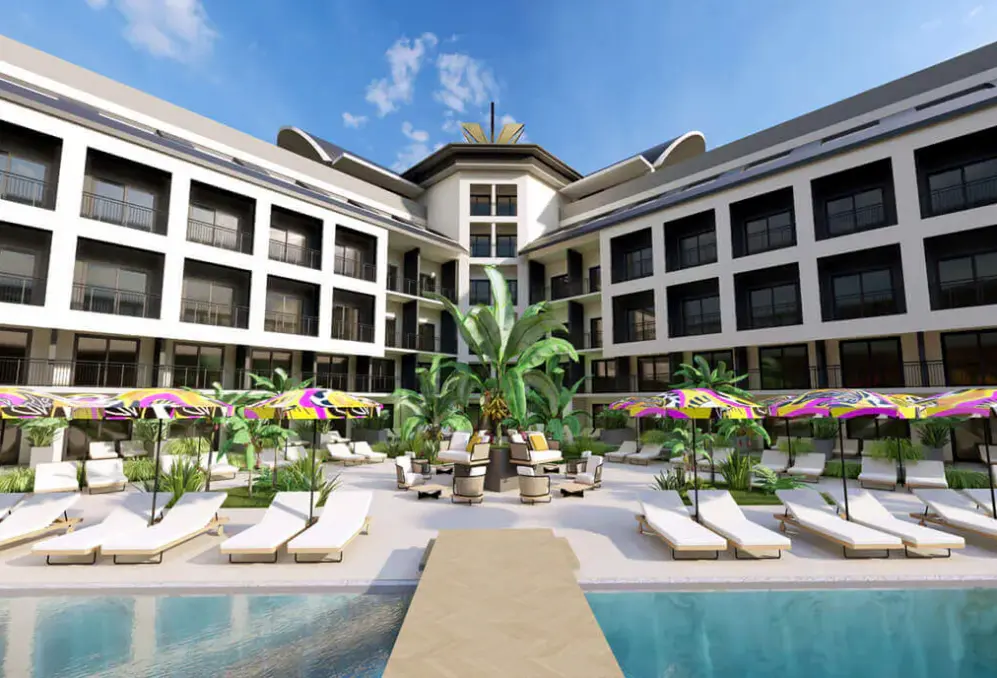 Basen w hotelu The X Belek