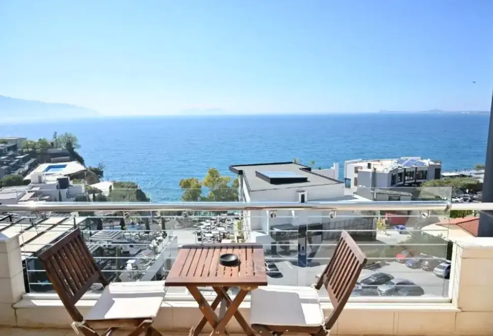 Widok z hotelu Thea (Vlorë)