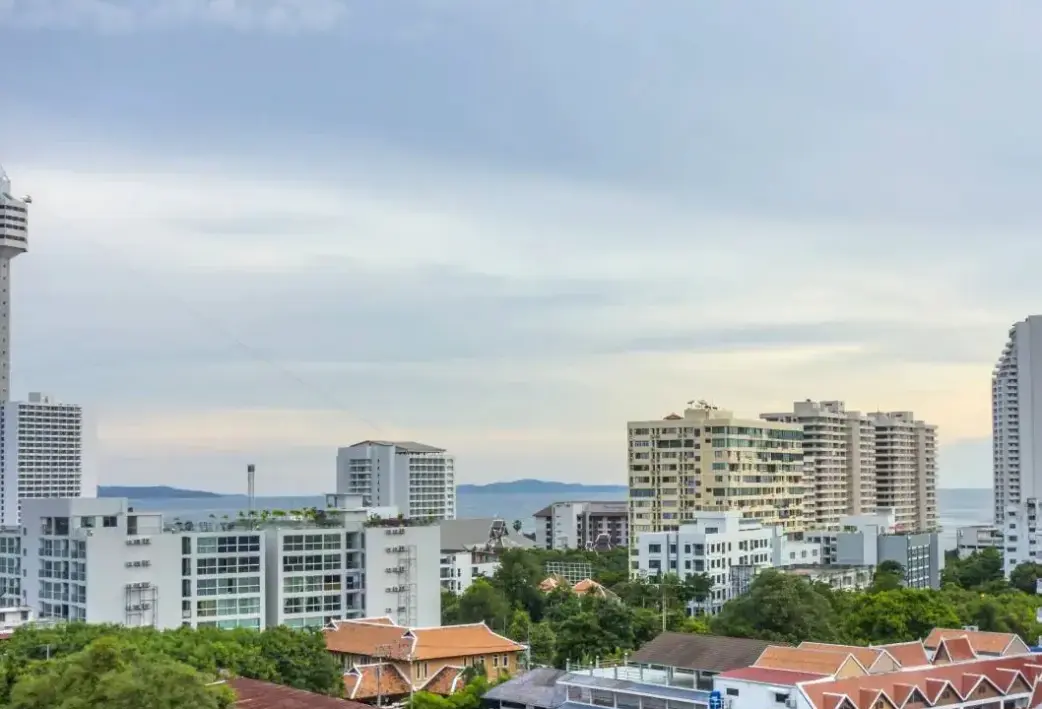 Widok z hotelu Unique Regency Pattaya