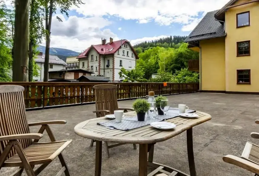 Widok z hotelu VacationClub Karpacz Apartments