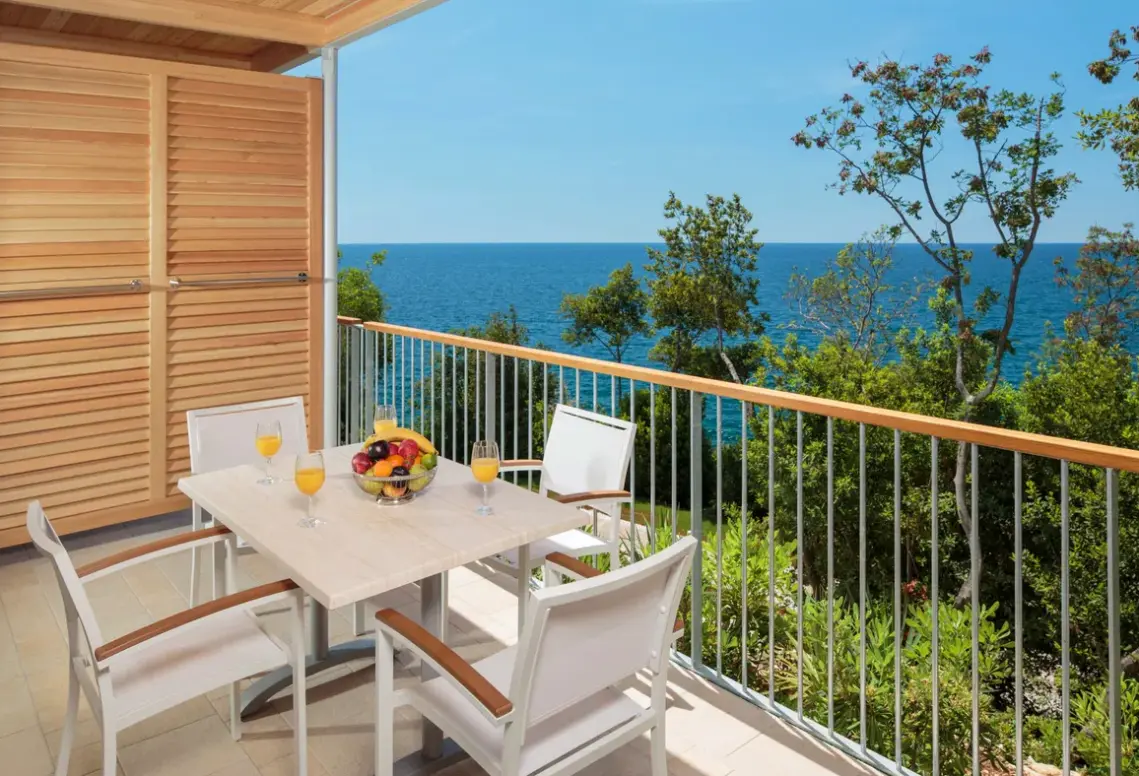 Widok z hotelu Valamar Isabella Island