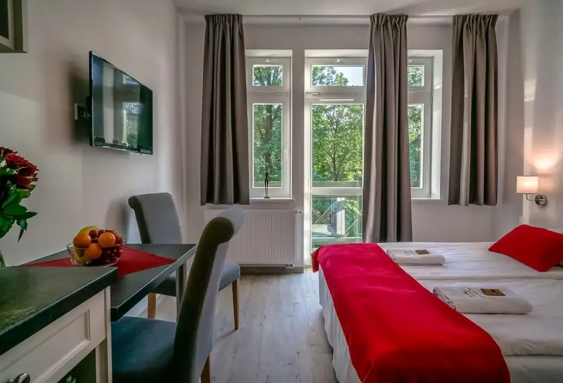 Pokój w hotelu Willa Tecza