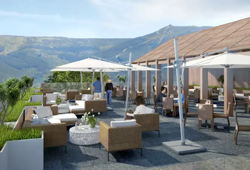 Basen w hotelu Złoty Horyzont Resort Szklarska Poręba
