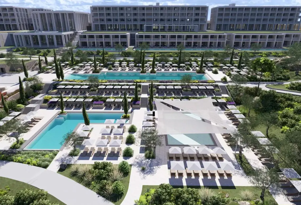Basen w hotelu Akra Didim