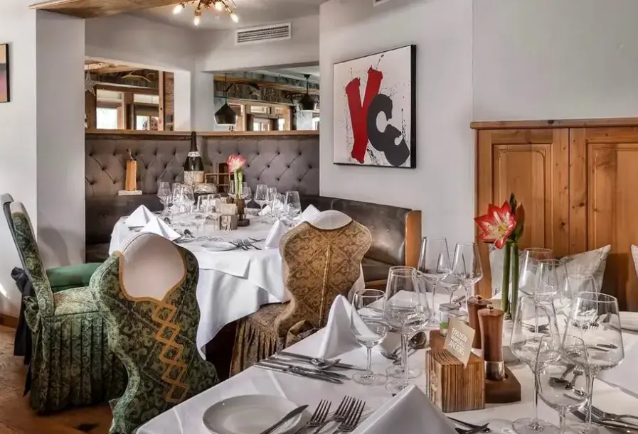 Restauracja i jedzenie w hotelu Alpin Juwel