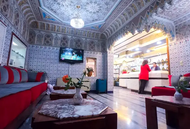 Lobby hotelu Amalay