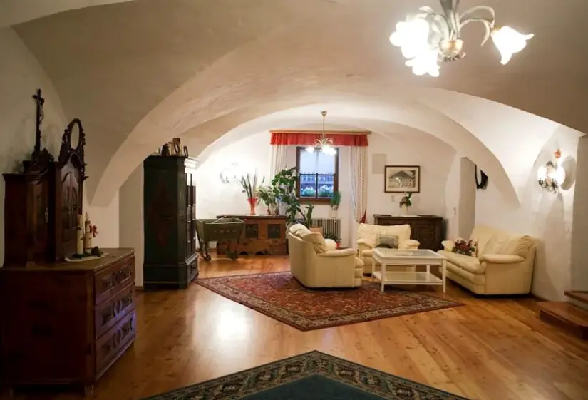 Lobby hotelu Andrelwirt Gasthaus