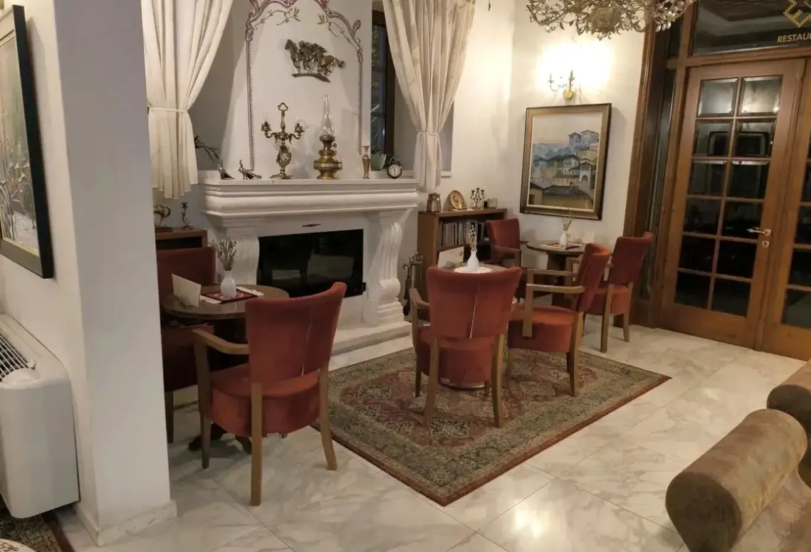 Lobby hotelu Argjiro