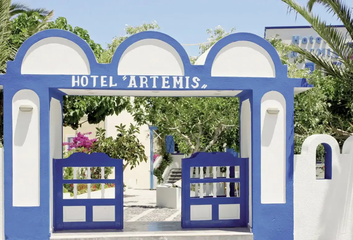 Obiekt hotelu Artemis Santorini