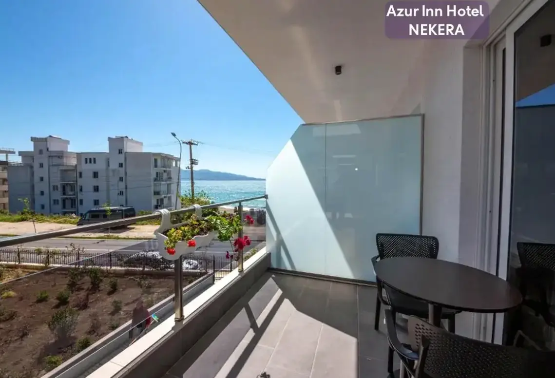 Widok z hotelu Azure Inn (Saranda)