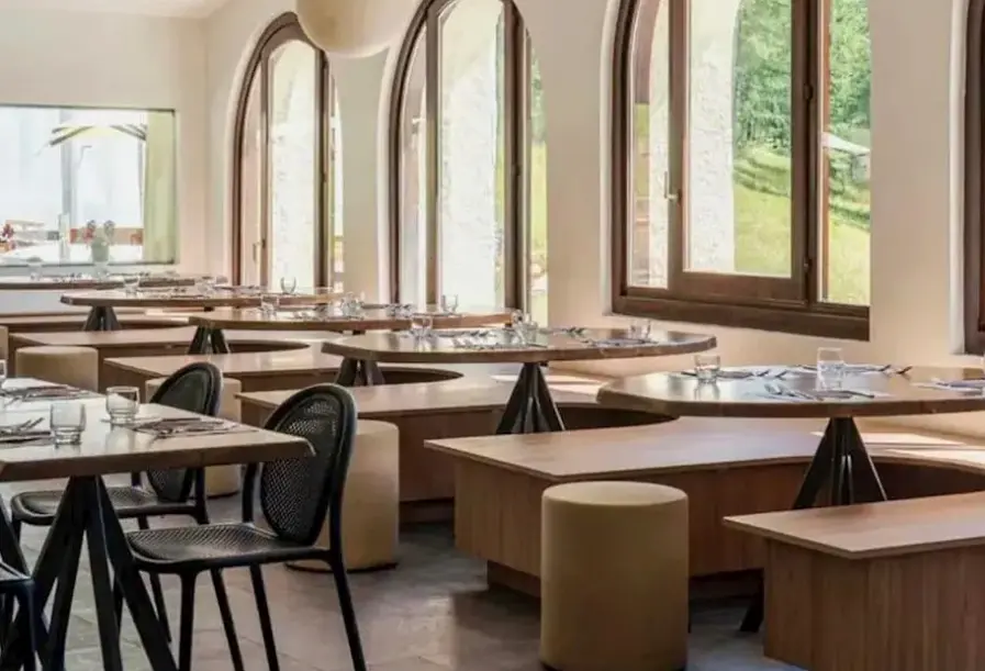 Restauracja i jedzenie w hotelu B&B Passo Tre Croci