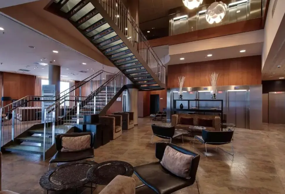 Lobby hotelu Badalona Tower