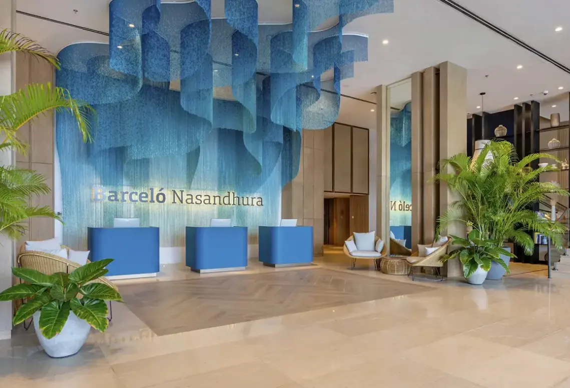 Lobby hotelu Barcelo Nasandhura Male
