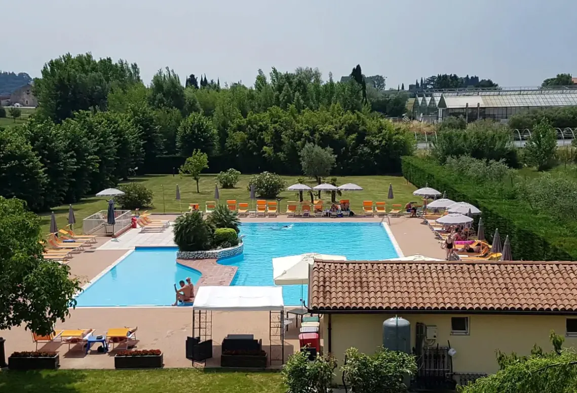 Basen w hotelu Bella Lazise